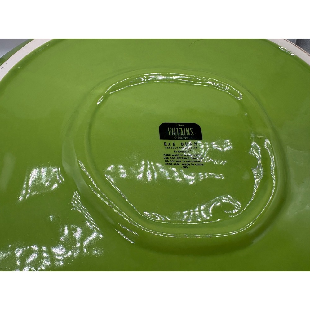 Rae Dunn Disney Villains Poison Apple Chip And Dip Platter Pick Your Poison New - Picture 8 of 14